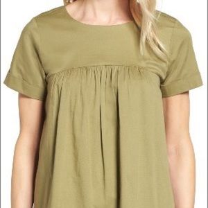 Bobeau Back Tie Top